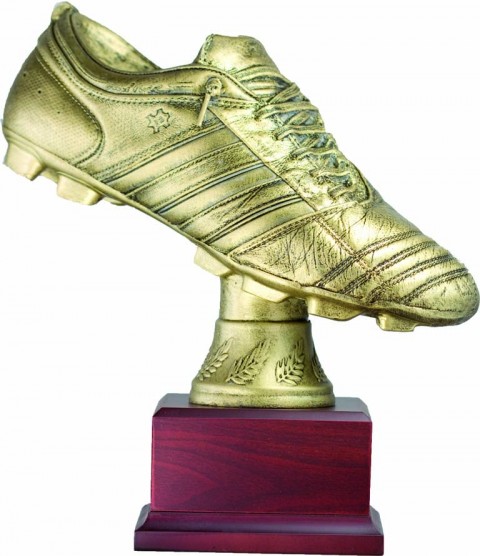 trofeo resina futbol 27 cm.