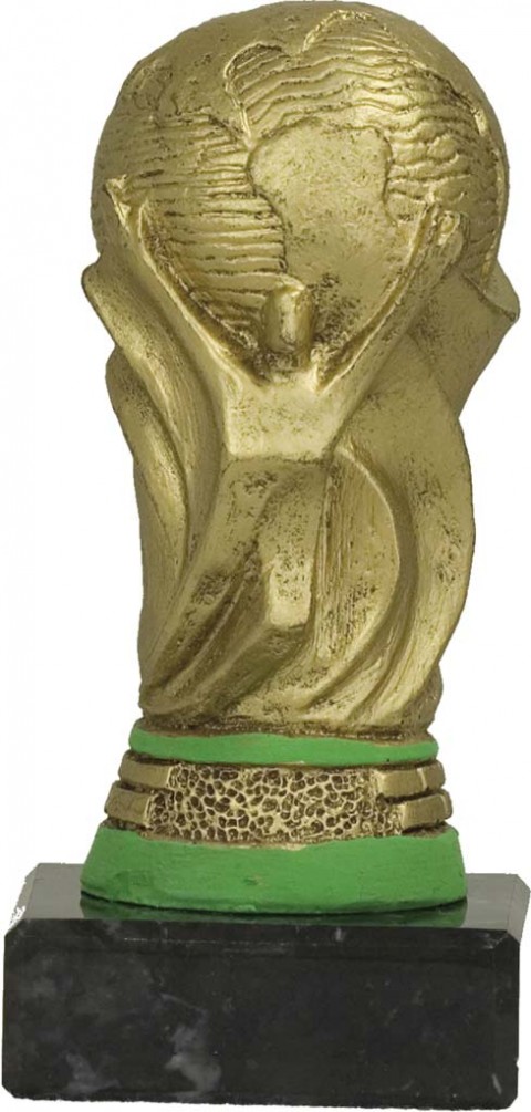trofeo resina futbol 10 cm.