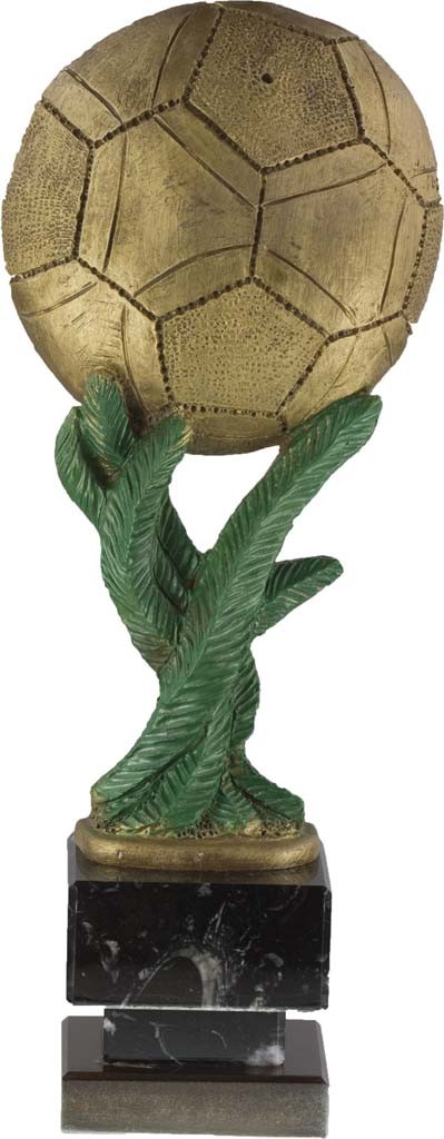 trofeo resina futbol 30 cm.
