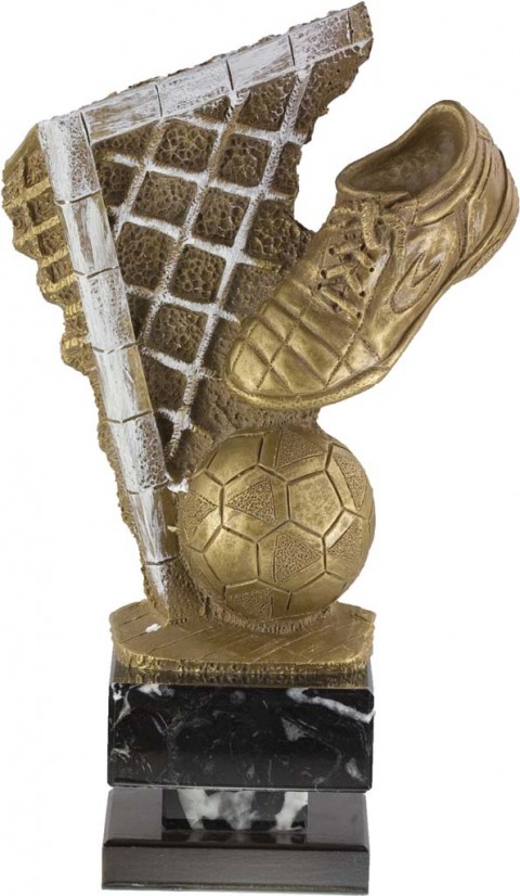 trofeo resina futbol 29 cm.
