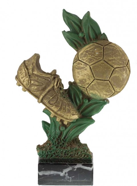 trofeo resina futbol 23 cm.