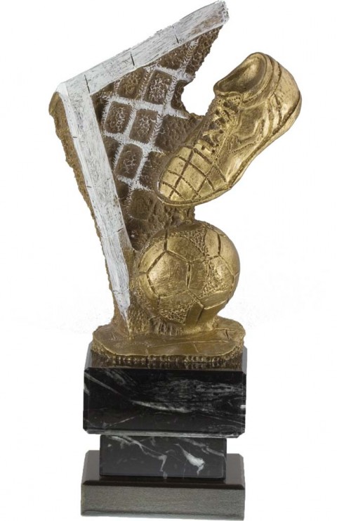 trofeo resina futbol 19 cm.