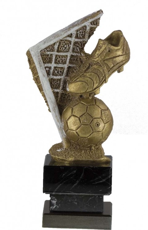 trofeo resina futbol 19 cm.