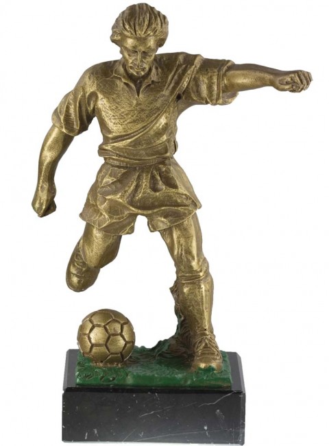 trofeo resina futbol 32 cm.