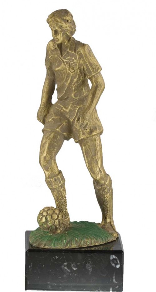 TROFEO RESINA FUTBOL 26 cm.