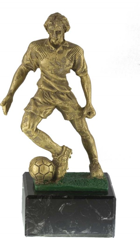 trofeo resina futbol 20 cm.