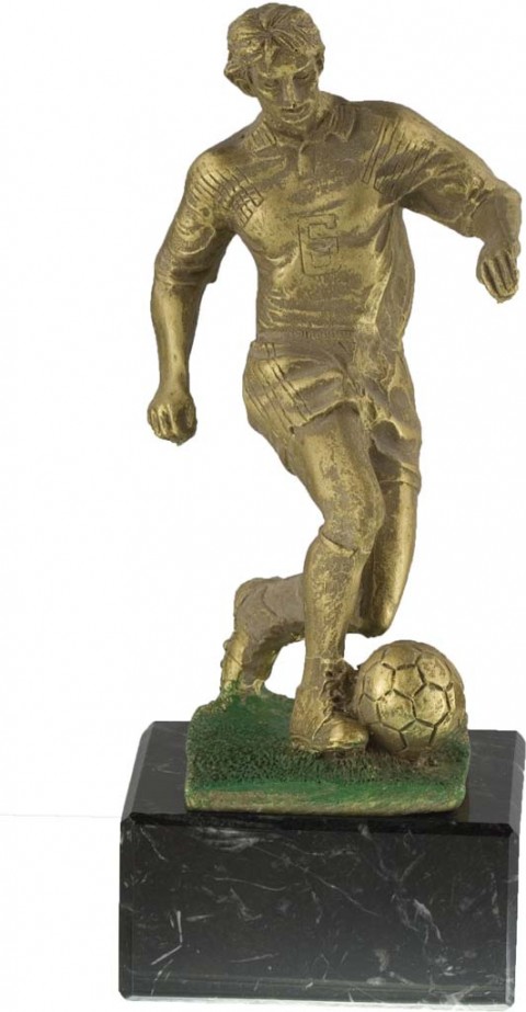trofeo resina futbol 20 cm.