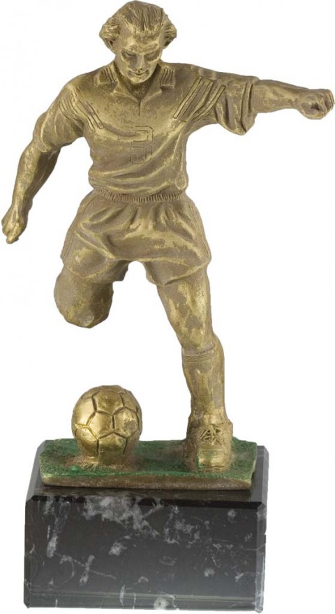 trofeo resina futbol 20 cm.
