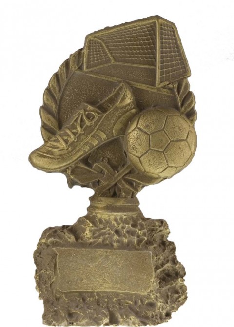 trofeo resina futbol 16 cm.