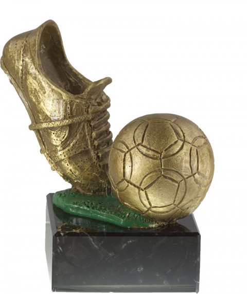 trofeo resina futbol 15 cm.