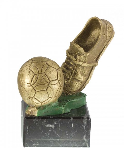 trofeo resina futbol 14 cm.