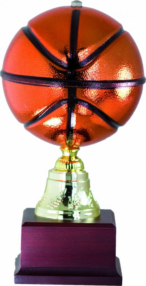 trofeo baloncesto 28 cm.