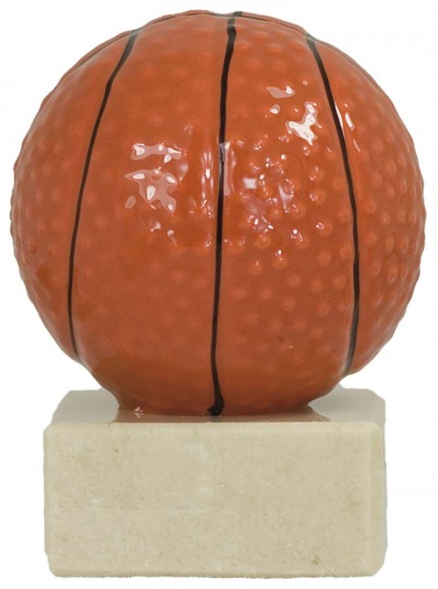 trofeo resina baloncesto 11 cm.