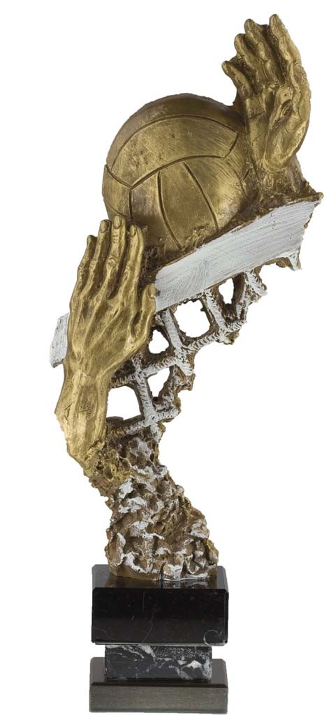 trofeo resina voleibol 33 cm.