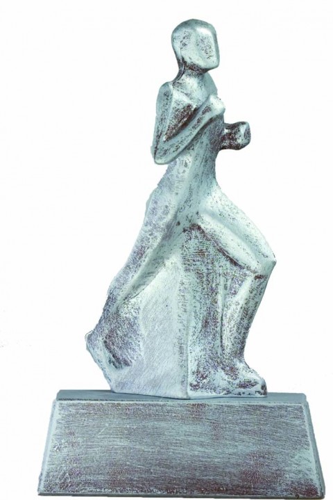 trofeo resina atletismo 20 cm.