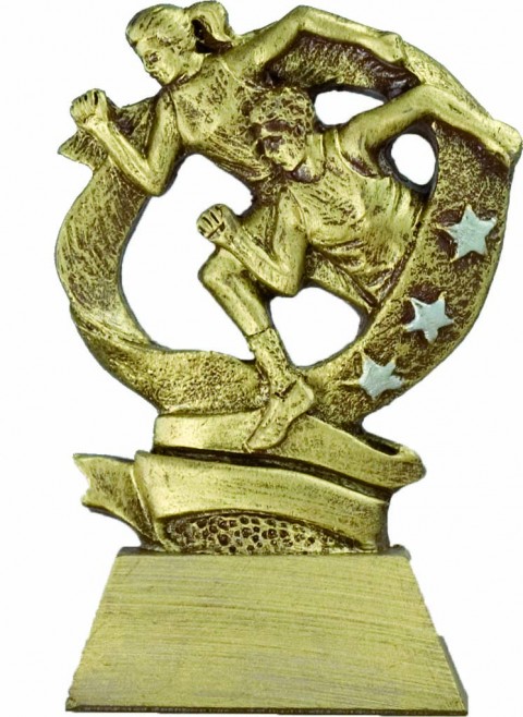 trofeo resina atletismo 12 cm.