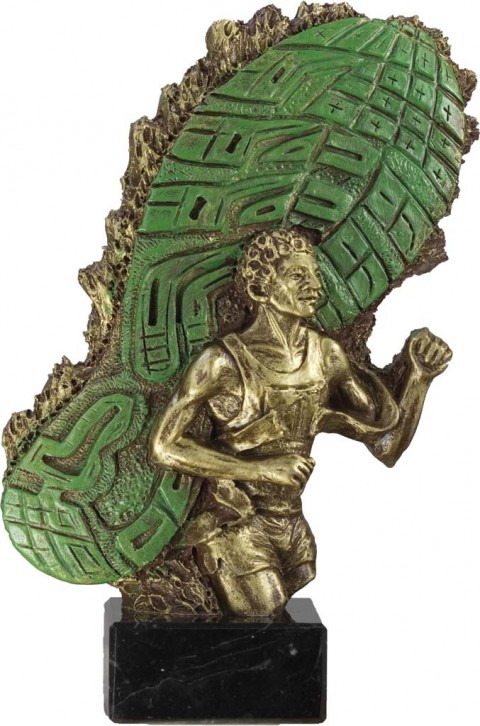 trofeo resina atletismo 21 cm.