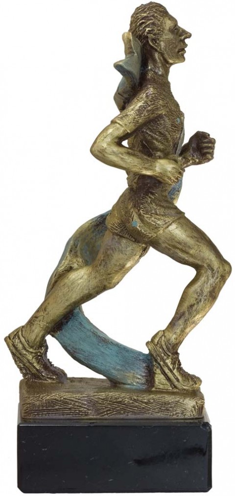trofeo resina atletismo 29 cm.