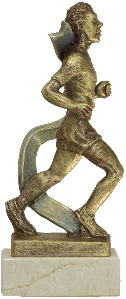 trofeo resina atletismo 22 cm.