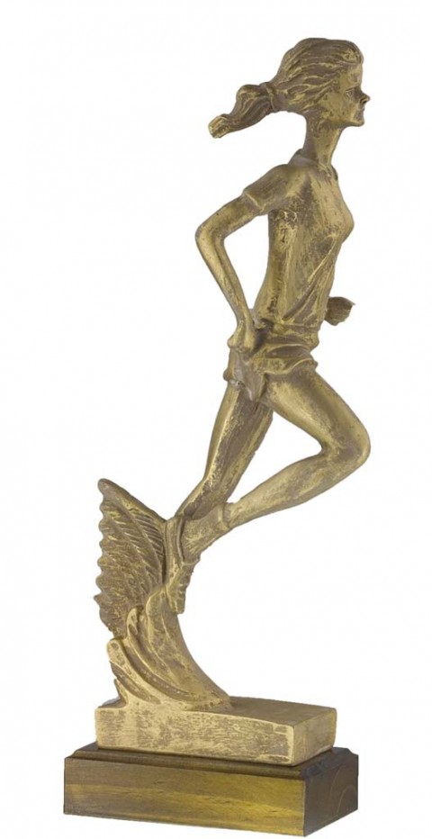 trofeo resina atletismo 36 cm.