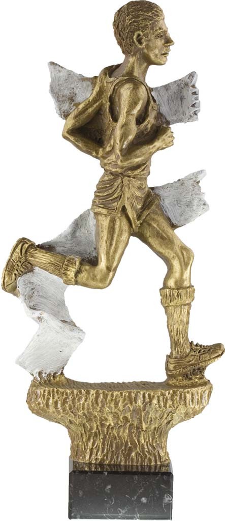 trofeo resina atletismo 23 cm.