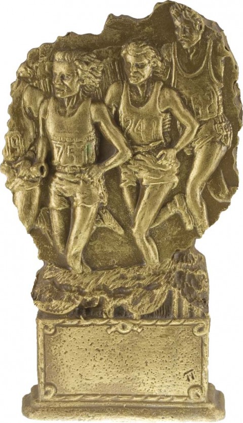 trofeo resina atletismo 19 cm.