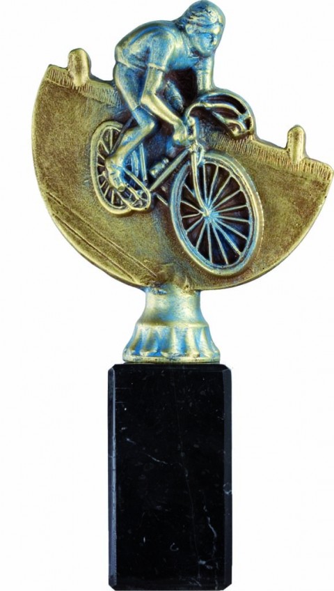 trofeo resina ciclismo 17 cm.