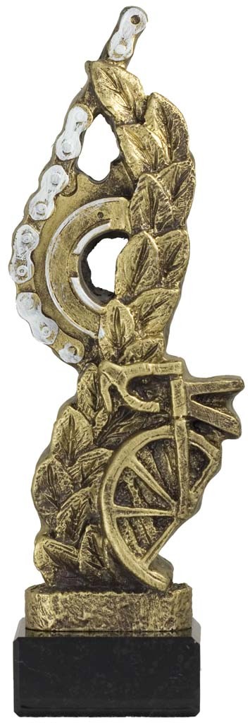 trofeo resina ciclismo 27 cm.
