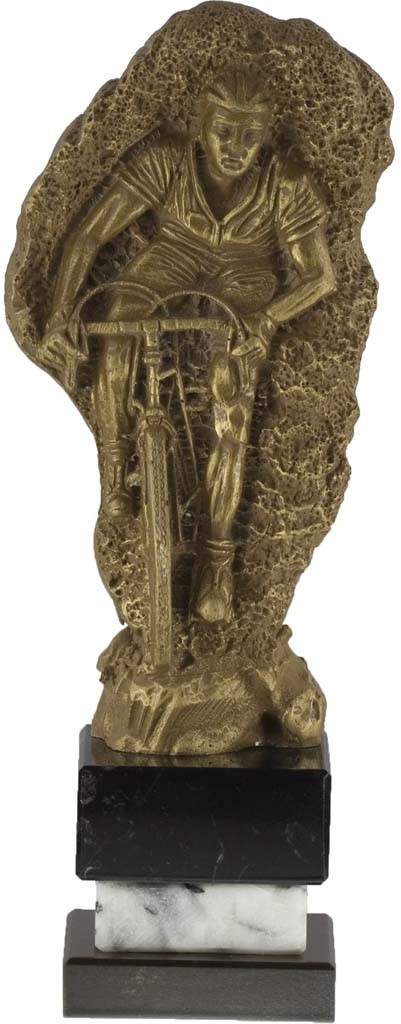 trofeo resina ciclismo 23 cm.