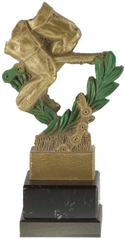 trofeo resina ciclismo 16 cm.