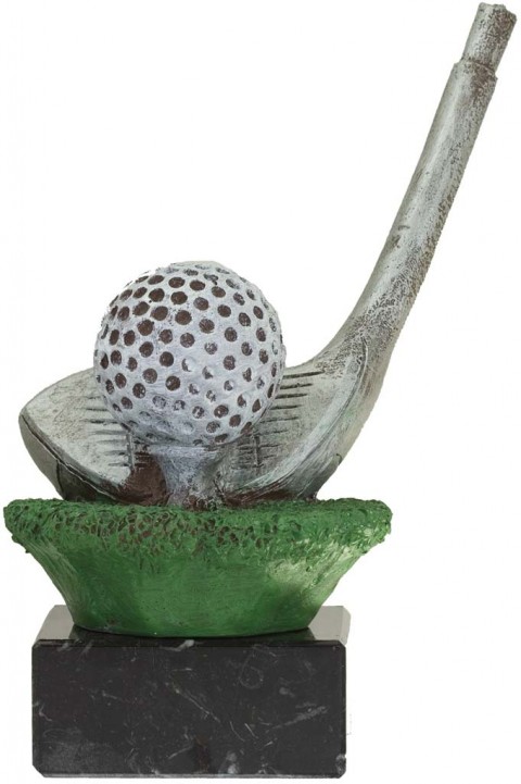 trofeo resina golf 14 cm.