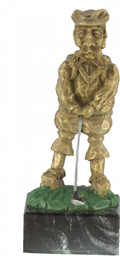 trofeo resina golf 23 cm.