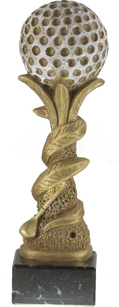 trofeo resina golf 30 cm.