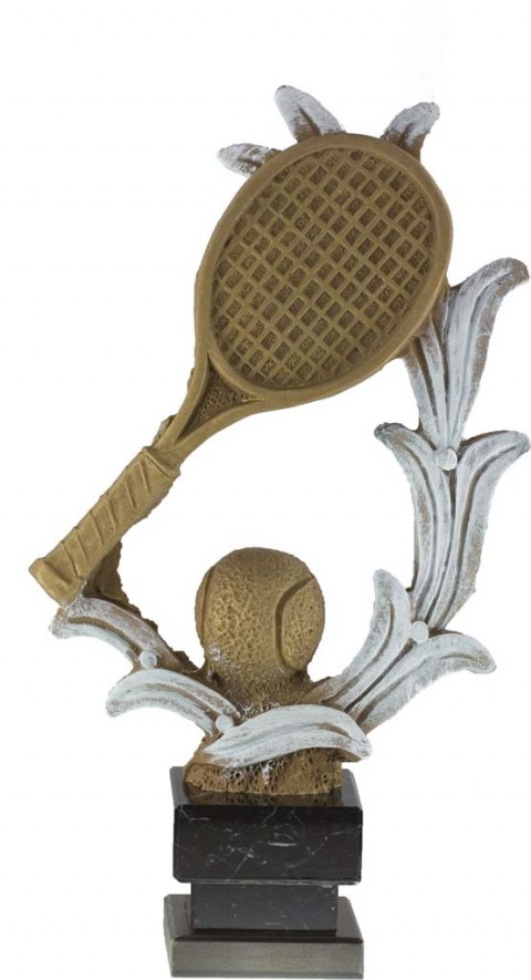 trofeo resina tenis 30 cm.