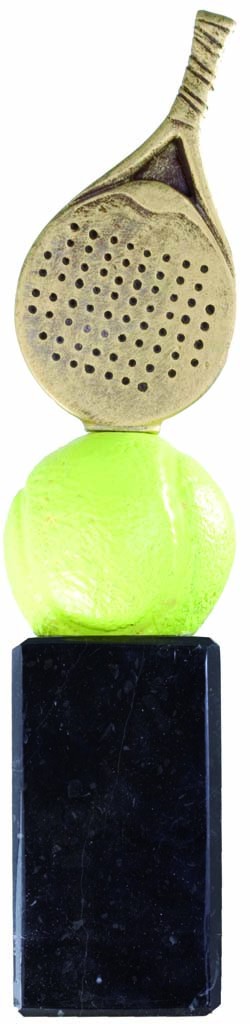 trofeo resina padel 13 cm.