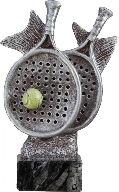 trofeo resina padel 13 cm.