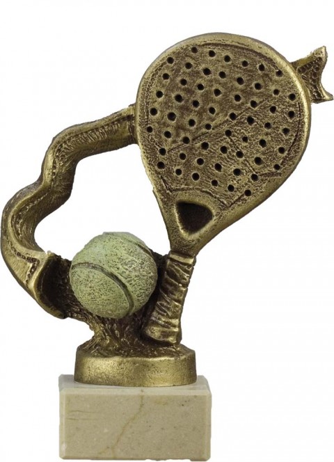 trofeo resina padel 12 cm.