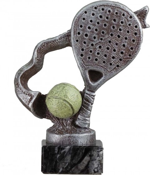 trofeo resina padel 12 cm.