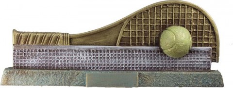 trofeo resina tenis 34x13