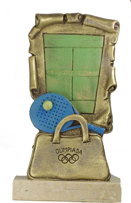 TROFEO RESINA PADEL 18 cm.