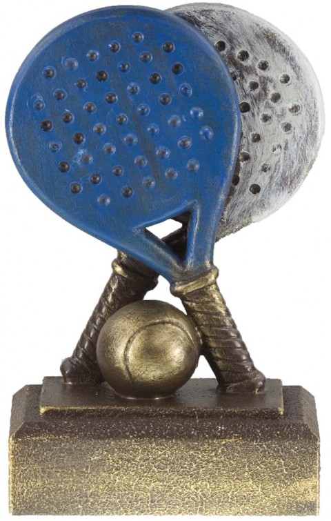 trofeo resina padel 20 cm.