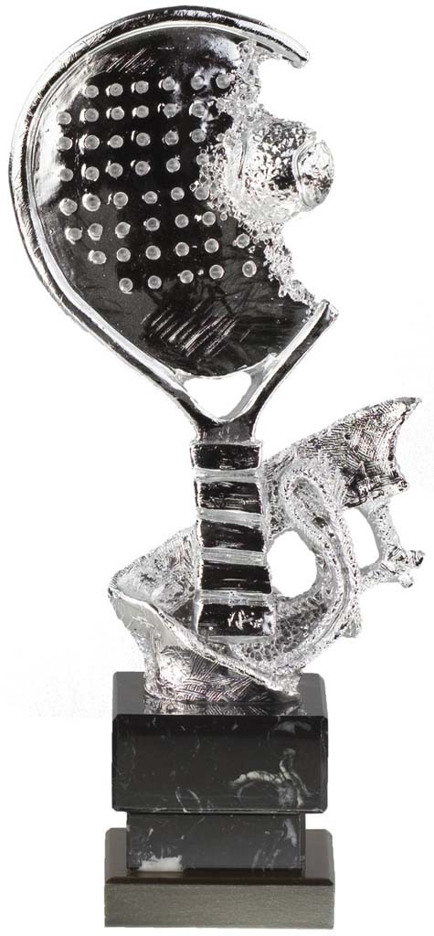 trofeo resina padel 24 cm.