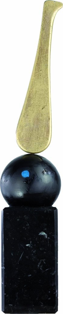 trofeo resina pelota vasca 23 cm.
