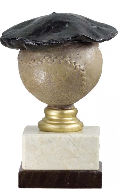 TROFEO RESINA PELOTA VASCA 13 cm.