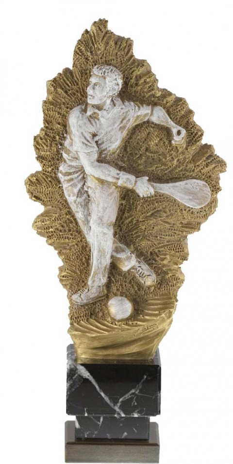 trofeo resina pelota vasca 29 cm.