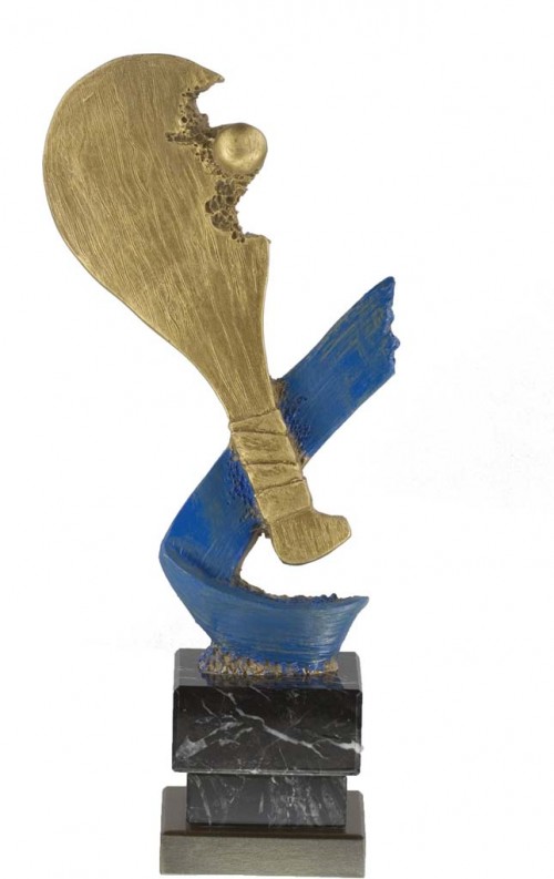 TROFEO RESINA PELOTA VASCA 25 cm.