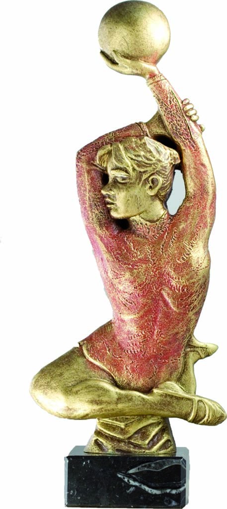 trofeo resina gimnasia fem. 20 cm.