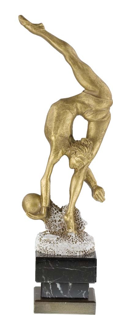 TROFEO RESINA GIMNASIA FEM 31 cm.