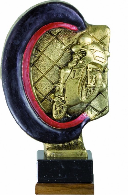 TROFEO RESINA MOTOCICLISMO 21 cm.