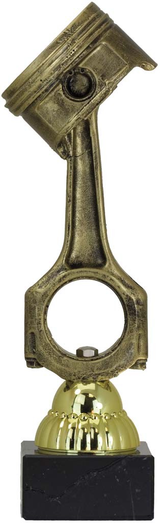 trofeo resina automovilismo 30 cm.
